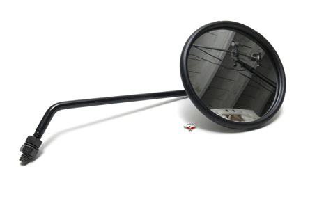 tomos OEM BLACK right side mirror - 8"