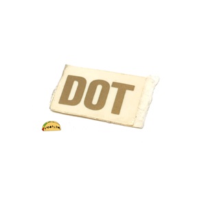 tomos OEM "DOT" sticker - GOLD