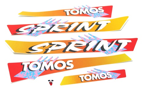 tomos OEM '96-02 a35 sprint sticker set