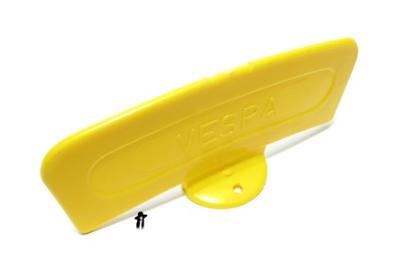 vespa piaggio front fender beauty plate