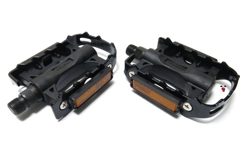 wellgo GRIPPER pedals - black/black