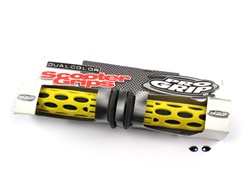 yellow n black oval grip pro grips