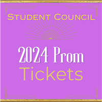 Student Council Prom Ticket (Please see the description section below for more details)