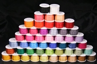 ThreadNanny 50 Spools of 100% Pure Silk Ribbons