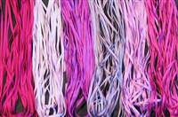 ThreadNanny 6 Spools of Purple Tone 100% Pure Silk Ribbons