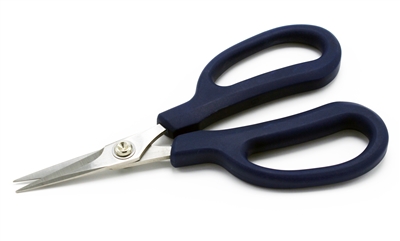Razor Edge Scissors with Unique Large Extra Soft Rubber Handles
