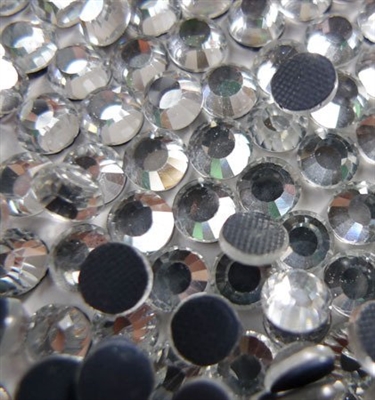 4,000pc bulk 5mm 20ss CLEAR Crystal Loose Rhinestone Hot Fix