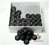 Black Pre-Wound Bobbins for BROTHER