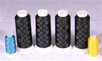 Extra Large Bobbin Threads 4 Cones in Black