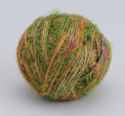 ThreadNanny Himalayan 100% Pure Silk Yarn for Knitting - Greens