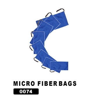 Micro fiber bags are good multipurpose items to have around