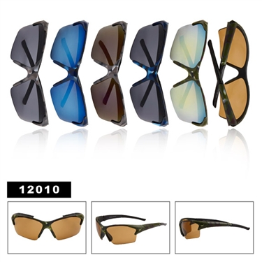 Our camo sunglasses are great for hunting or paintballing