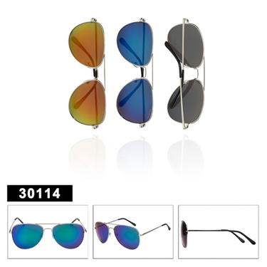 Polarized Aviators with Spring Hinges