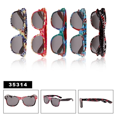 Tie-Dye California Classic Sunglasses Wholesale