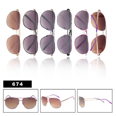 Aviators Wholesale Sunglasses-674