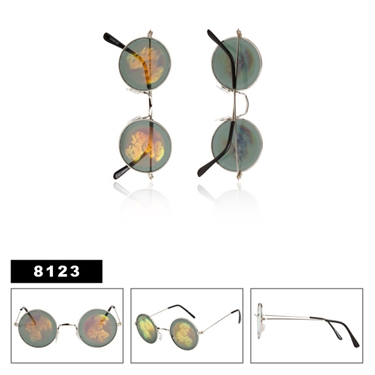 Fun hologram style wholesale sunglasses