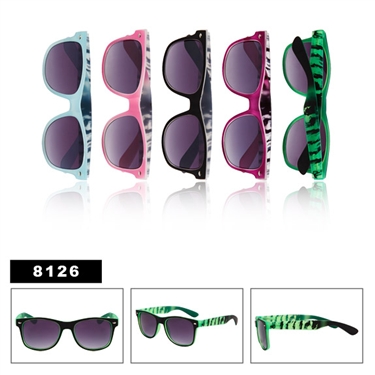 California Classics sunglasses with tiger print