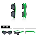 Matte Black with Green Wholesale California Classics Sunglasses