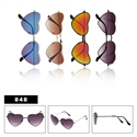 Heart Shape Novelty Sunglasses