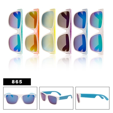 Unisex Wholesale Sunglasses with Mirror Lens