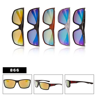 Wholesale Men's Mirrored Sunglasses