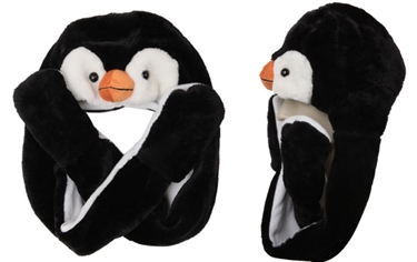 Wholesale "Penguin with Long Arm " Animal Hats A111