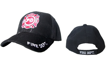 Wholesale Fire Department Caps comes in black and blue color.