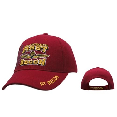 Great Wholesale "US Marines First Recon" Army Baseball Caps comes in assorted colors.