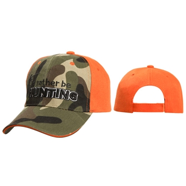 Wholesale "I'd Rather Be Hunting" cap C5154