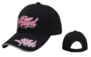 Check out theses Wholesale Novelty Baseball Hats comes in Black, White, and Pink.