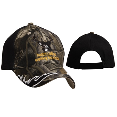 "Hunters will do anything for a buck" Cap