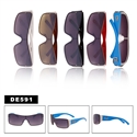 DE591 Wholesale One piece lens sunglasses