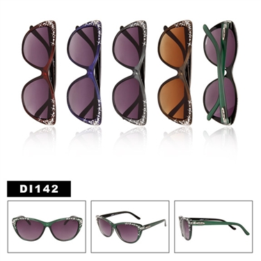 Diamond Eyewear Rhinestone Sunglasses