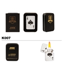 Brass Oil Lighter-Ace of Spades-K007