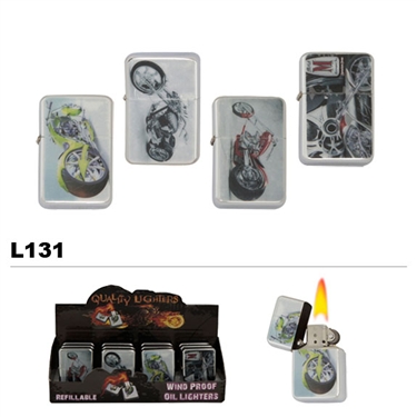 Assorted motorcycles oil lighters wholesale L131