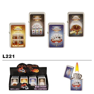 Assorted Las Vegas Wholesale Oil Lighters