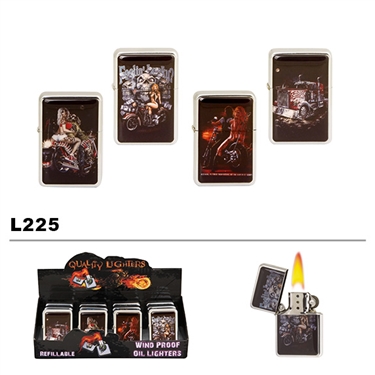 Assorted Motorcycle Wholesale Oil Lighters