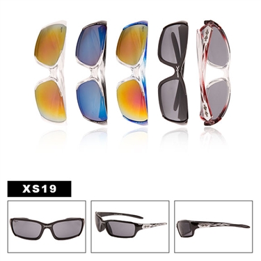 Great sporty sunglasses in pre-assorted dozens.