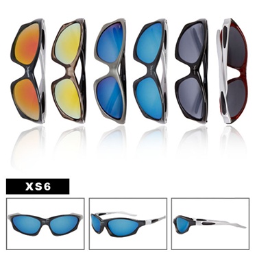 Here we have a large selection of sports sunglasses.