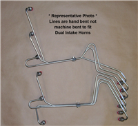 12V Fuel Lines for Dual Ram Intake 94-98