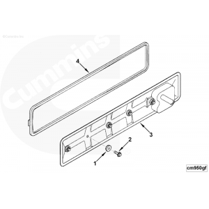 5.9L Diesel Tappet Cover Gasket 89-02