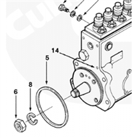 P7100 Injection Pump Seal Ring