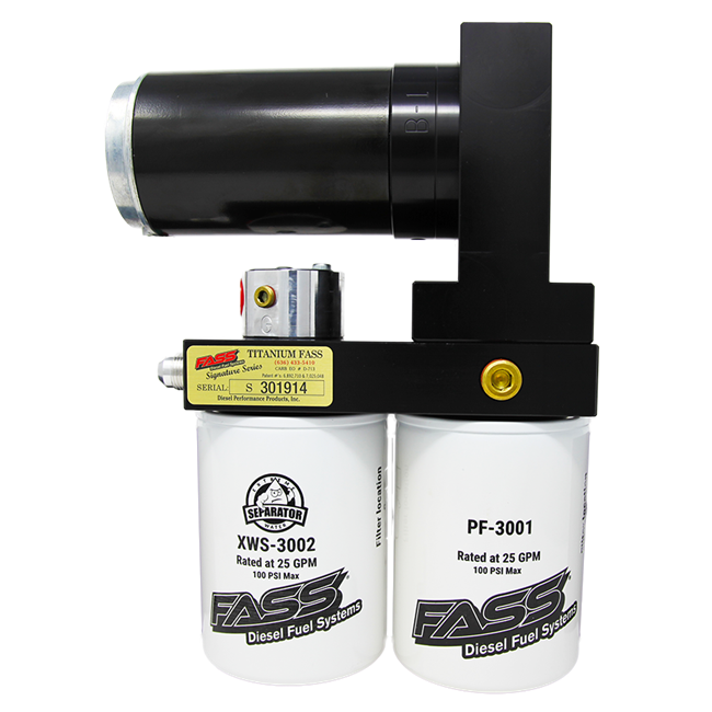 1998.5 - 2004.5 Dodge Cummins FASS Fuel Air Separation SystemTitanium Series - 260gph