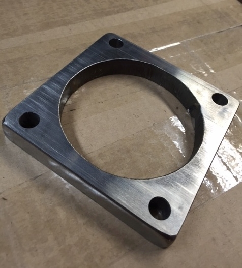 Intake Horn Flange - 304 Stainless