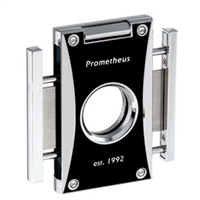 Prometheus Cigar Cutter H21, Black, Guillotine Cigar Cutter