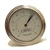 Credo Analog Cigar Hygrometer Silver