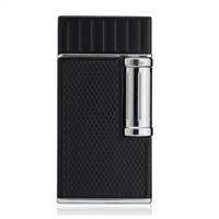 Colibri Julius Lighter, Black & Chrome