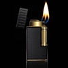 Colibri Julius Lighter - Black & Gold