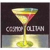 Cosmopolitan Cocktail Napkins by Mary Naylor,