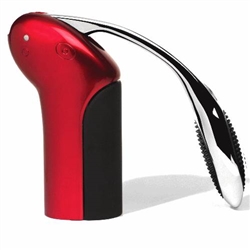 Vertical Rabbit Corkscrew by Metrokane: Red